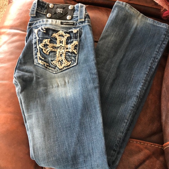 Miss Me bootcut sz 27 - Picture 1 of 2